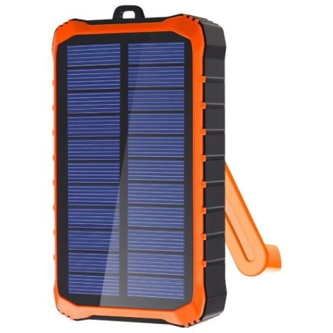 Powerbank solarny 4smarts Prepper 12000mAh szary