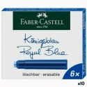 Wkład do długopisu Faber-Castell 185506 Ciemnoniebieski Wład Pióro Pióro do kaligrafii (10 Sztuk)
