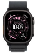 Watch Ultra 3 GPS + Cellular, koperta 49 mm z tytanu w kolorze czarnym, opaska Alpine w kolorze czarnym - rozmiar M