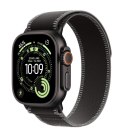 Watch Ultra 3 GPS + Cellular koperta 49 mm z tytanu w kolorze czarnym, opaska Trail w kolorze czarnym/węgla drzewnego - rozmiar 