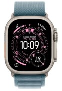 Watch Ultra 3 GPS + Cellular koperta 49 mm z tytanu w kolorze naturalnym, opaska Alpine w kolorze jasnoniebieskim - rozmiar L