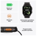 Watch Ultra 3 GPS + Cellular koperta 49 mm z tytanu w kolorze naturalnym, opaska Alpine w kolorze jasnoniebieskim - rozmiar L