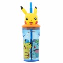 Butelka wody Pokémon Wielokolorowy PVC Plastikowy 360 ml 9 x 23 x 6 cm