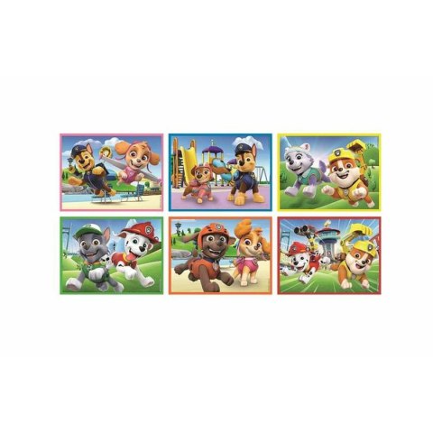 Drewniane Puzzle dla Dzieci The Paw Patrol