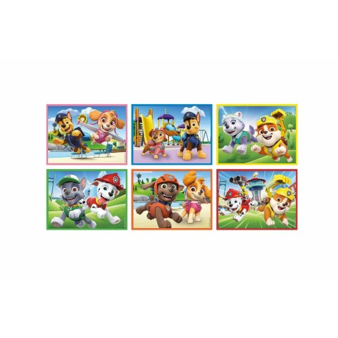 Drewniane Puzzle dla Dzieci The Paw Patrol
