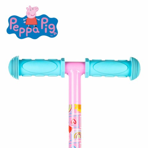 Hulajnoga Peppa Pig Gumowy Metal Plastikowy