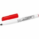 Mazaki do Tablicy Suchościeralnej Bic Velleda 1741 Czerwony Biała tablica (12 Sztuk)