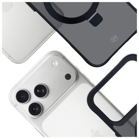 Etui 3MK Smoke Case Mag&Stand do Apple iPhone 17 Pro