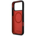 Etui BMW M Silicon Tricolor Line MagSafe do iPhone 17 Pro Max / 18 Pro Max czarny