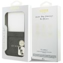 Etui Guess 4G Classic MagSafe do Samsung Galaxy Z Flip7 czarny