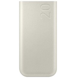 Powerbank Samsung EB-P4520XU 20000 mAh45W 3xUSB-C beżowy/beige