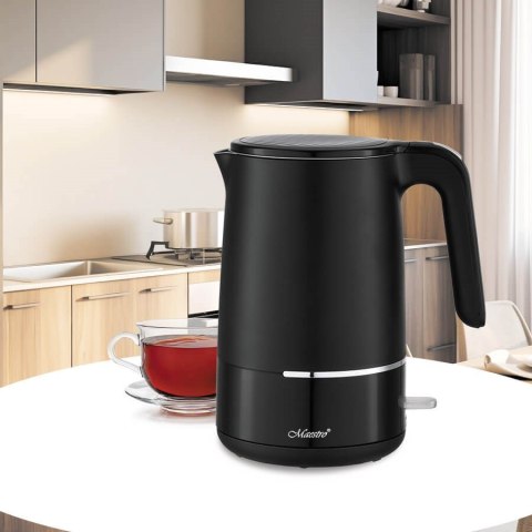 Czajnik elektryczny 1,7L 1800W MR-037-BLACK MAESTRO
