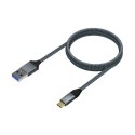 Kabel USB-C Aisens A107-0631 Szary 1 m