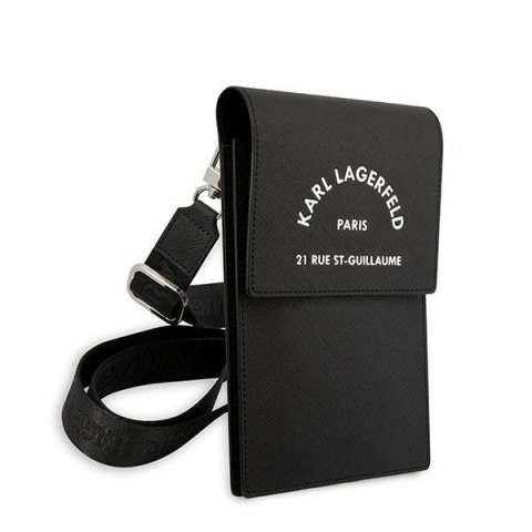 Karl Lagerfeld Torebka KLWBSARSGKczarny/black Embossed RSG