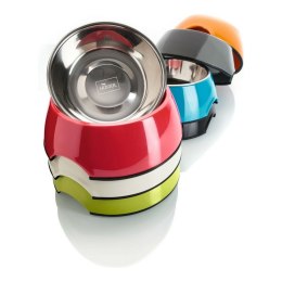 Karmnik dla psów Hunter Melamina Stal nierdzewna Czarny 160 ml (14,5 x 14,5 x 7 cm)