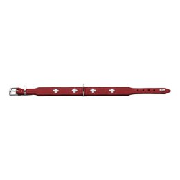 Obroża dla psa Hunter Swiss Czerwony/Czarny (38-43.5 cm)