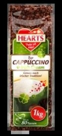 Hearts Irish Cream Cappuccino z Delikatnym Smakiem Irlandzkiego Likieru 1 kg