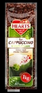Hearts Irish Cream Cappuccino z Delikatnym Smakiem Irlandzkiego Likieru 1 kg