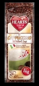 Hearts Cappuccino White Białe Cappuccino z Puszystą Pianką 1 kg