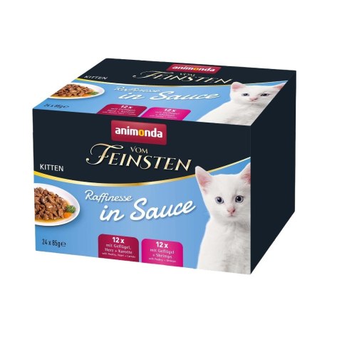 ANIMONDA Vom Fensten Raffinesse Mixpack Kitten 24x85g