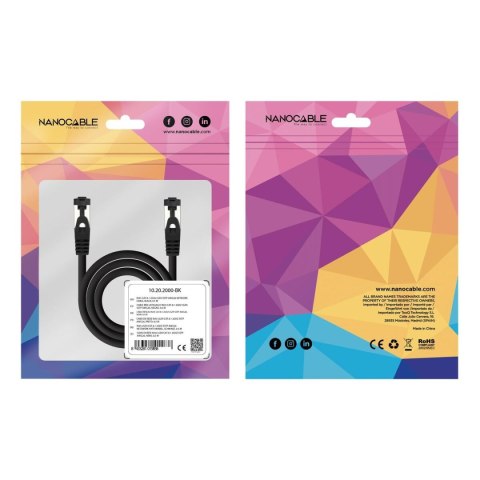 Kabel USB NANOCABLE 10.20.2010-BK Czarny