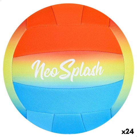 Piłka do Siatkówki Aktive Neo Splash Wielokolorowy Neopren (24 Sztuk)