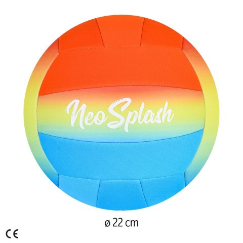 Piłka do Siatkówki Aktive Neo Splash Wielokolorowy Neopren (24 Sztuk)
