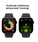 Watch Series 11 GPS+Cellular koperta 42 mm z aluminium w kolorze gwiezdnej szarości, pasek sportowy w kolorze czarnym - rozmiar 