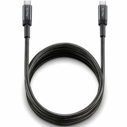 Kabel USB-C na USB-C NGS KNOT100W-3 Czarny 3 m