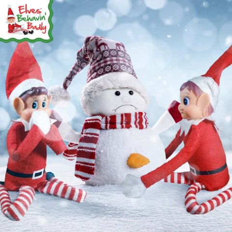 Psotny Elf Elves Behavin' Badly Plastikowy (6 Sztuk)