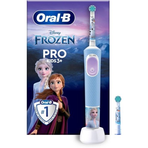 Elektryczna Szczoteczka do Zębów Oral-B Frozen Czarny Wielokolorowy (2 Części) (2 Sztuk)