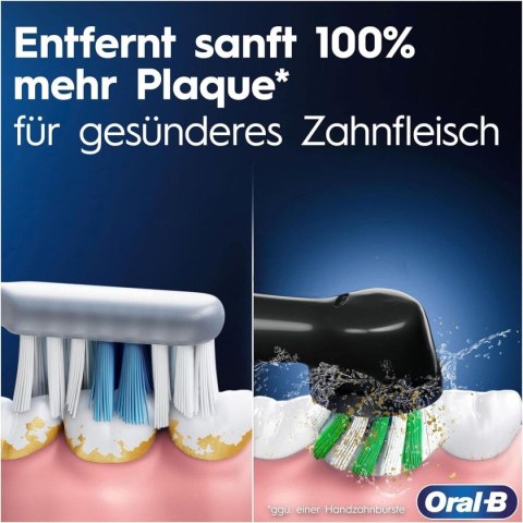 Elektryczna Szczoteczka do Zębów Oral-B Pro 3 3900 Czarny (2 Sztuk)
