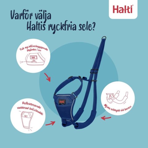 Szelki dla psa Company of Animals COBALT Niebieski 12