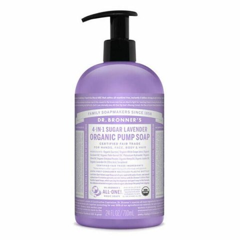 Żel pod Prysznic Dr Bronner's 4 in 1 Sugar Lavender 710 ml