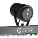 LIGHT4ME BELKA LED PAR DERBY LASER - Multiefekt świetlny, zestaw, oświetlenie disco
