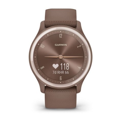 Zegarek Garmin Vivomove Sport 40mm Cocoa Peach Gold