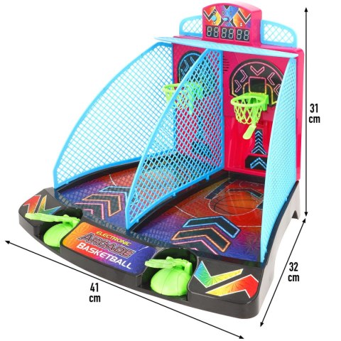 Gra Zręcznościowa Koszykówka 2 Sztuk