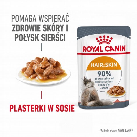 Karma Royal Canin Intense Beauty w sosie 12x85G