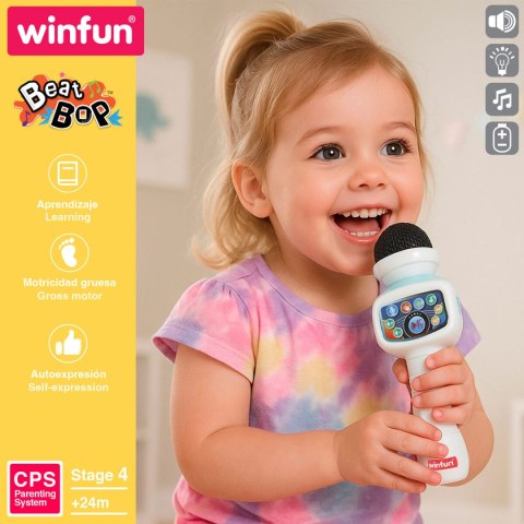 Mikrofonem Karaoke Winfun 4 Sztuk
