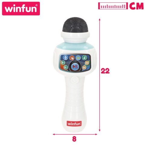 Mikrofonem Karaoke Winfun 4 Sztuk