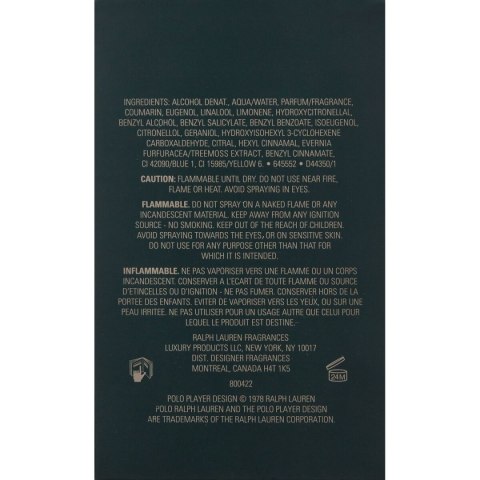 Perfumy Męskie Ralph Lauren Polo Green EDT