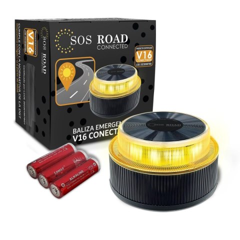 Połączona sygnalizacja awaryjna V16 DGT 3.0 SOS Road Connected V16