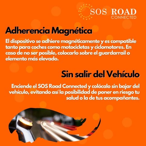 Połączona sygnalizacja awaryjna V16 DGT 3.0 SOS Road Connected V16