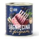 JOHN DOG Berry Adult Jagnięcina z jeżynami - mokra karma dla psa - 6 x 800 g