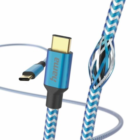 Kabel USB-C Hama 00201557 Niebieski 1,5 m