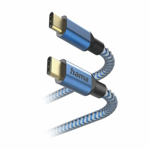 Kabel USB-C Hama 00201557 Niebieski 1,5 m