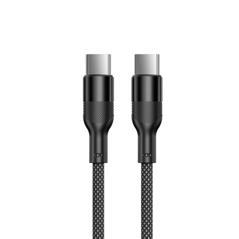 Kabel USB KSIX Czarny 1 m