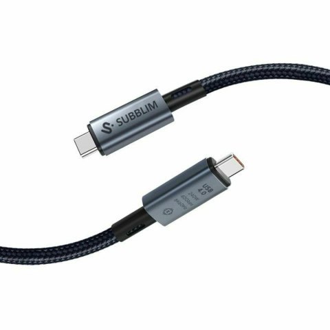 Kabel USB-C na USB-C Subblim HIGH Czarny 1,5 m