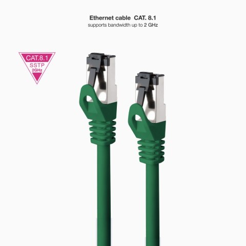 Kabel USB NANOCABLE 10.20.2002-GR Kolor Zielony 2 m