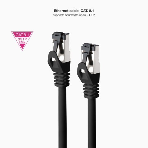 Kabel USB NANOCABLE 10.20.2003-BK Czarny 3 m